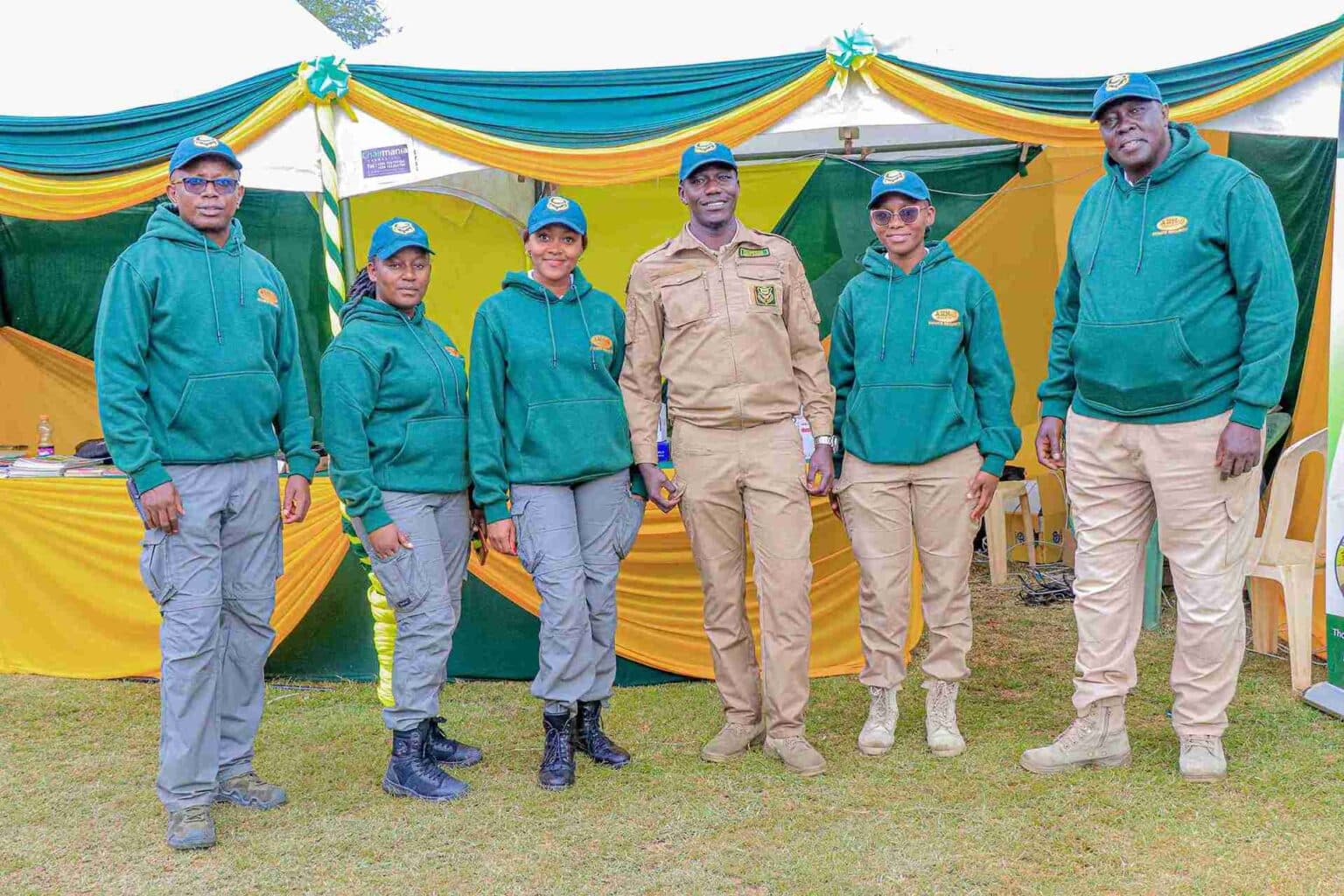 ARN Security Consultants and Training Services LTD team at a field event